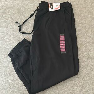 Coastal Comfort black jogger style pants Size XXL. NWT.